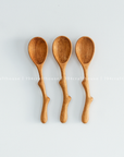 Twig Handle Wooden Spices Small Spoons - Measuring Spoons