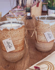 Shoreline ceramic Candle & vessle