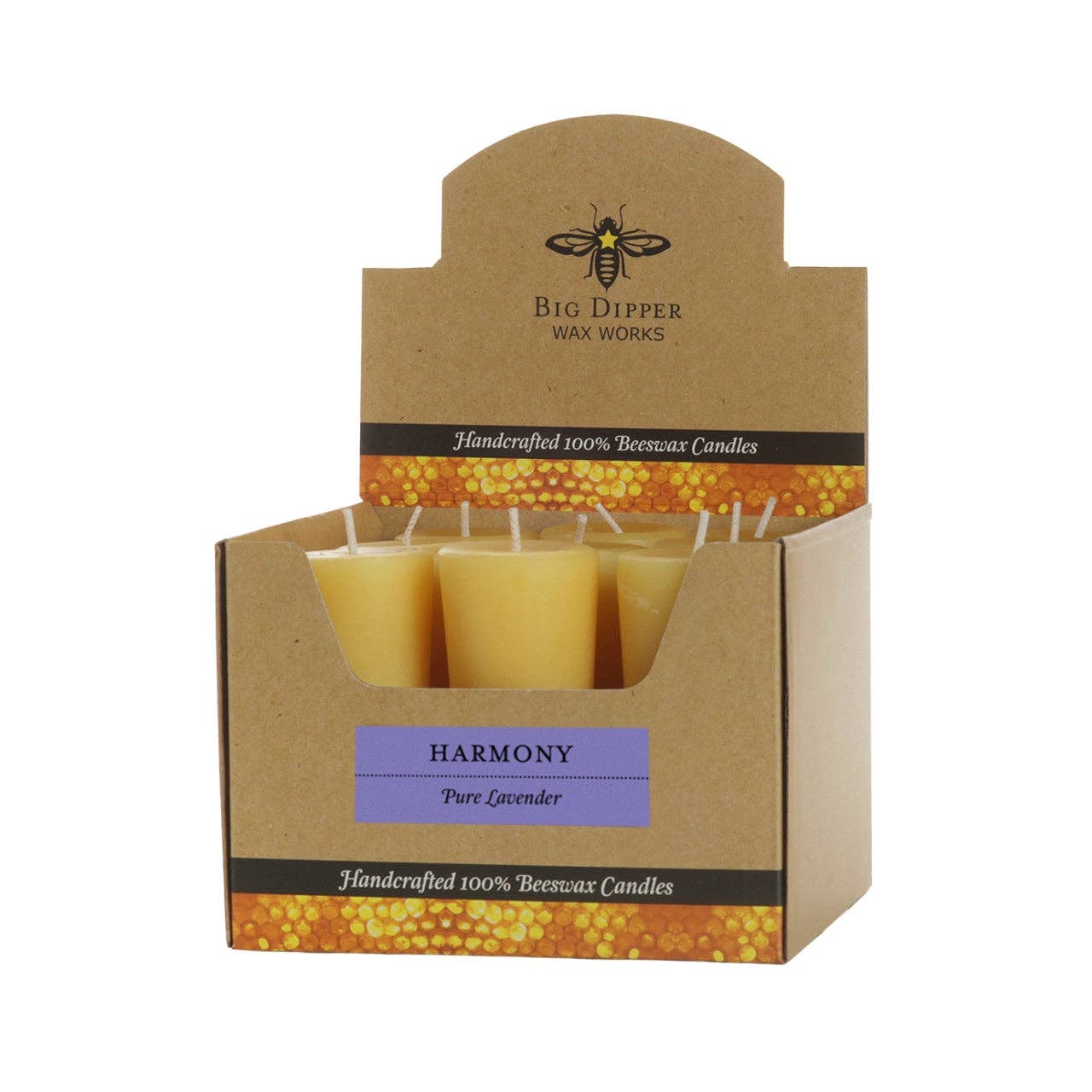 Votive Candles – Beeswax Aromatherapy – 15 Hour Burn