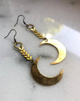 Assorted handmade, Nature Inspired, Brass + Gemstone Jewelry