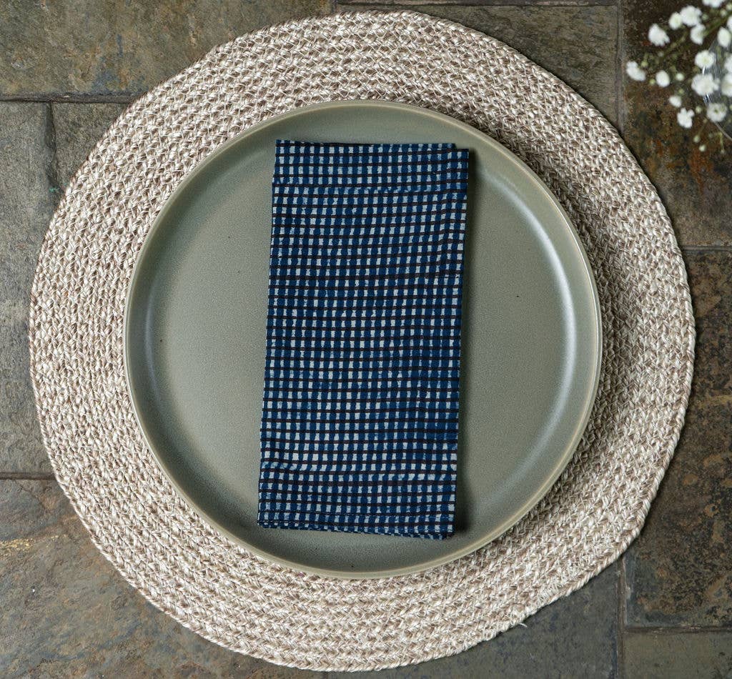 Cotton Table Napkins - City Lights (Set of 4)