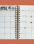 PRE-ORDER | Undated Flexible Planner, Flower Power Cover
