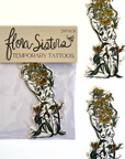 Marcy Ellis - Temporary Tattoo, 2-Pack, Color, Anemone Sister 