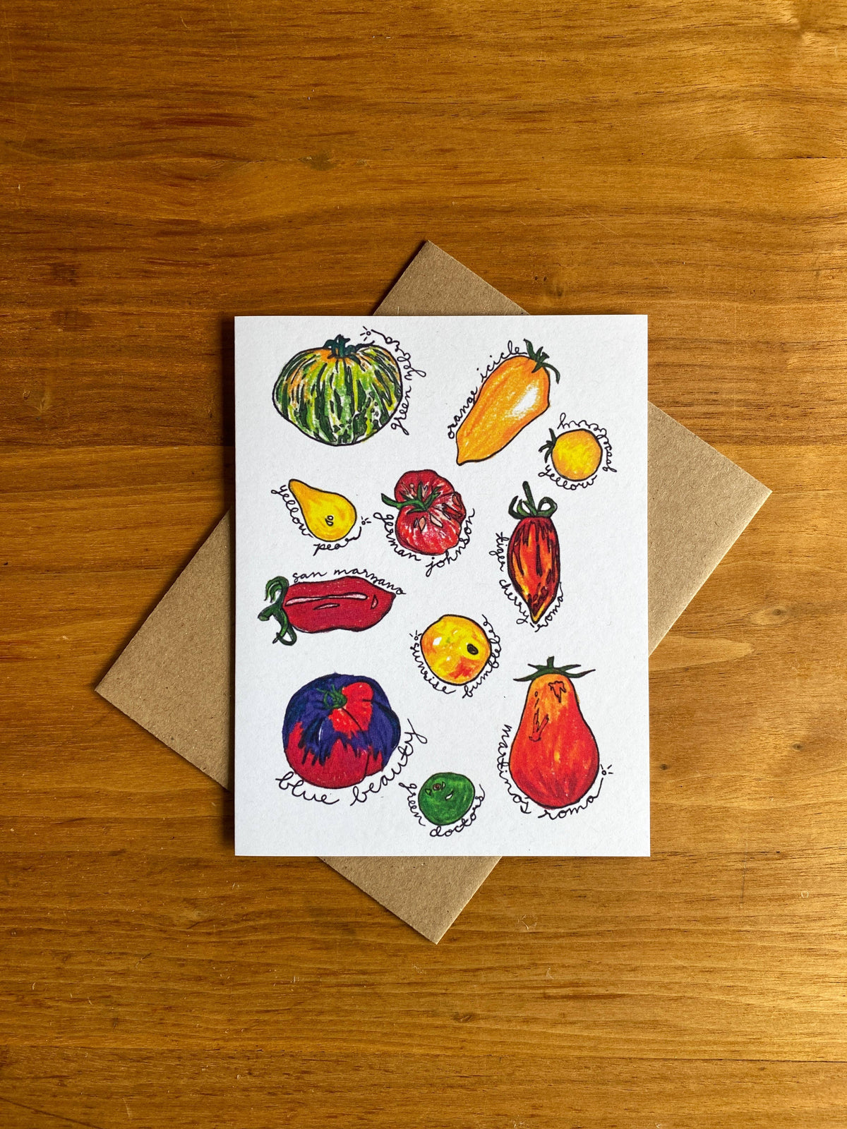 Heirloom Tomato Card