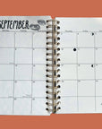 PRE-ORDER | Undated Flexible Planner, Flower Power Cover