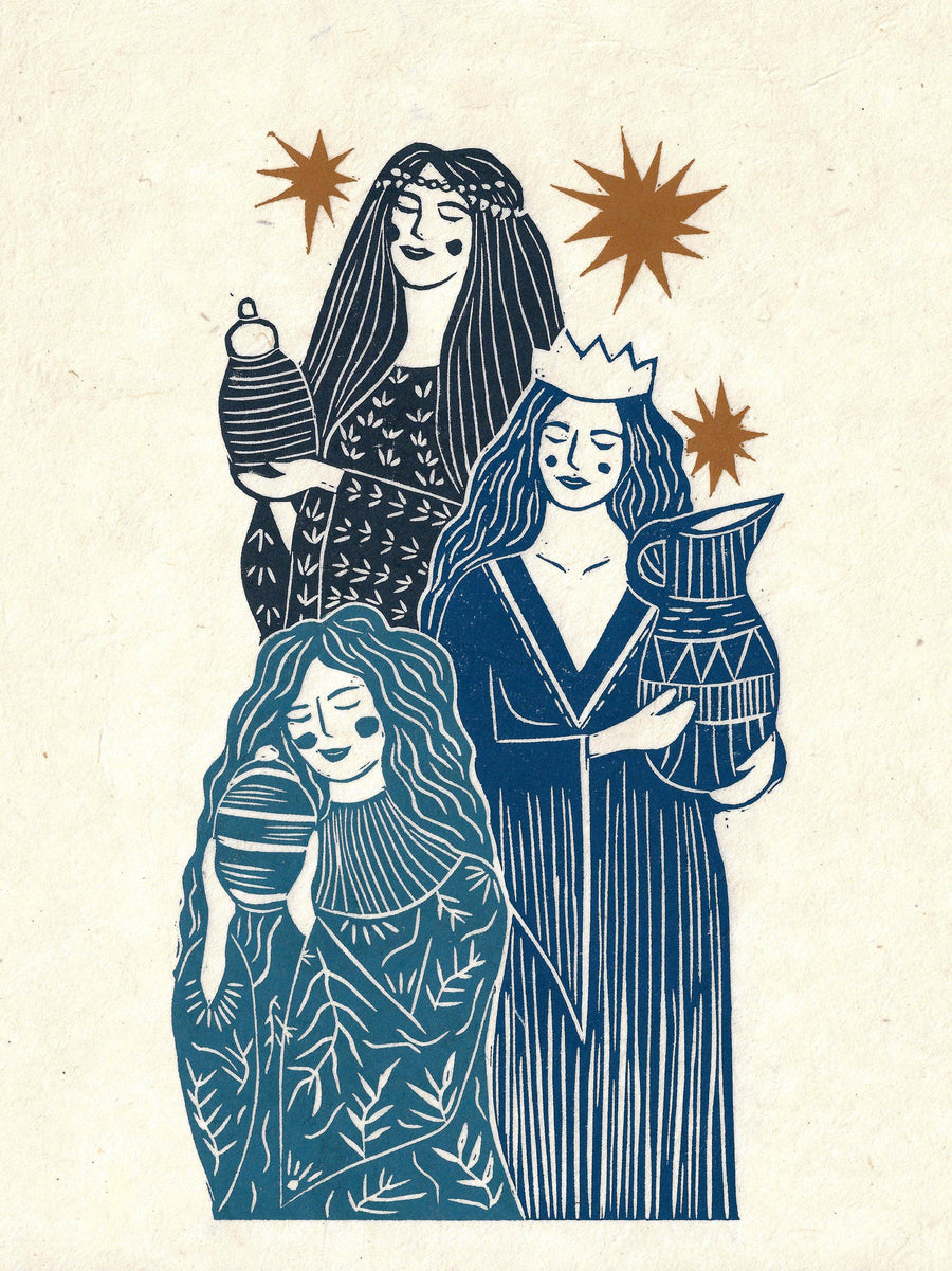 Prints by the Bay - Three Wise Women Seasonal Card
