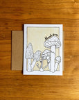 Mushroom Thank You Card