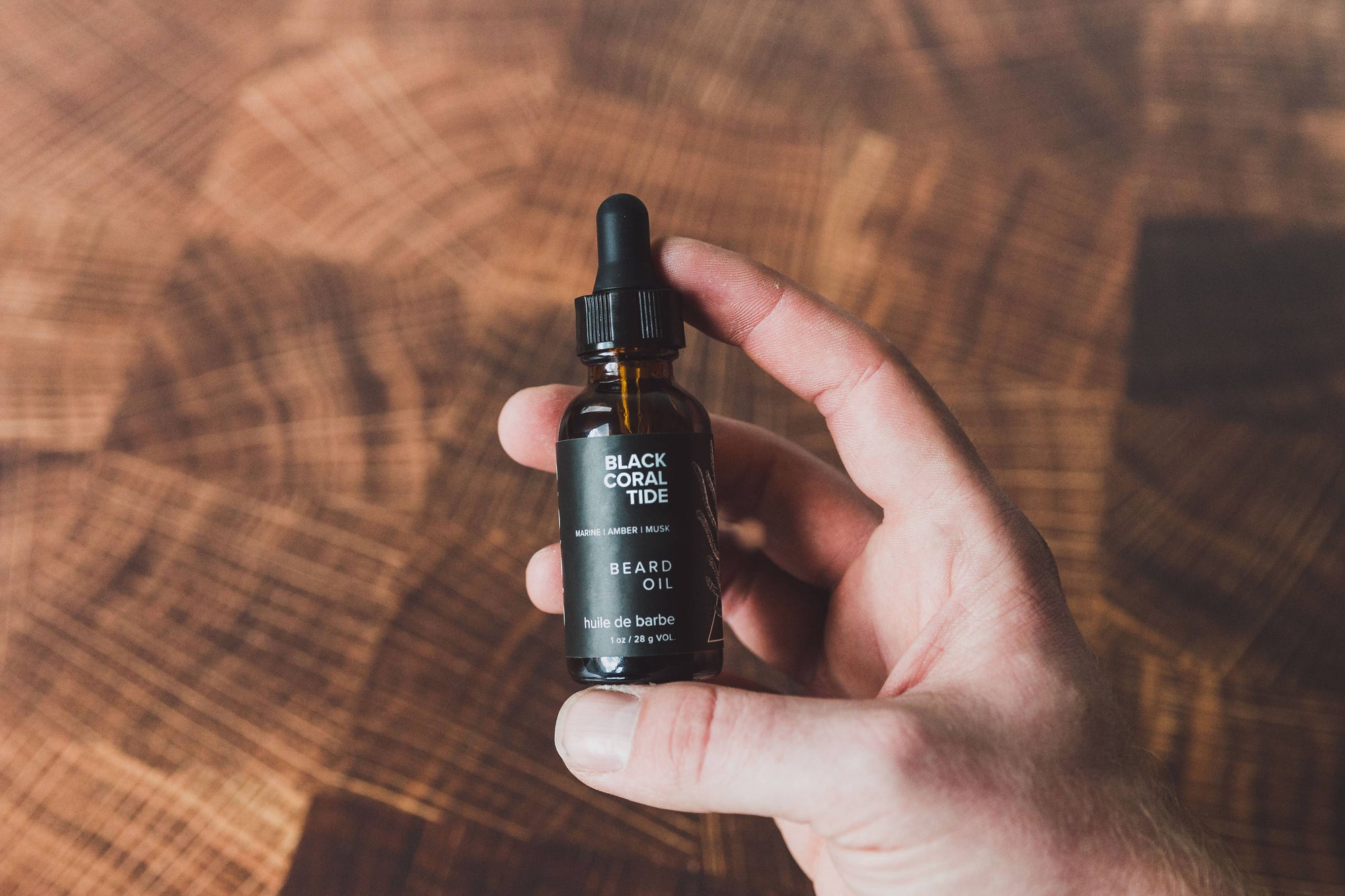 Broken Top Brands - Men&#39;s Beard Oil - Black Coral Tide