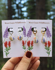 West Coast Wildflower Earrings in Freya