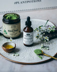 Nutrient-Rich + Skin Nourishing*

Moringa oil is a nutrient-dense botanical prized for its naturally occurring vitamins, antioxidants, and essential fatty acids. Known for its smooth texture and fast-absorbing moisture, it’s a favorite for nourishing the