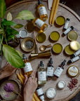 Nutrient-Rich + Skin Nourishing*

Moringa oil is a nutrient-dense botanical prized for its naturally occurring vitamins, antioxidants, and essential fatty acids. Known for its smooth texture and fast-absorbing moisture, it’s a favorite for nourishing the