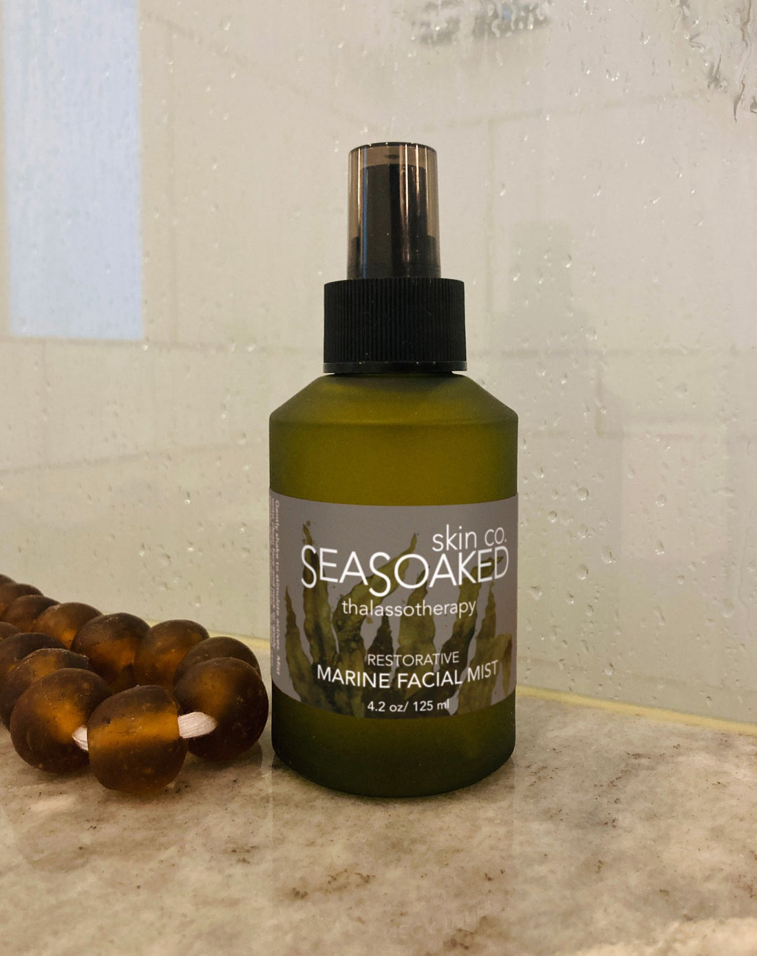 Sea soaked face and neck toner