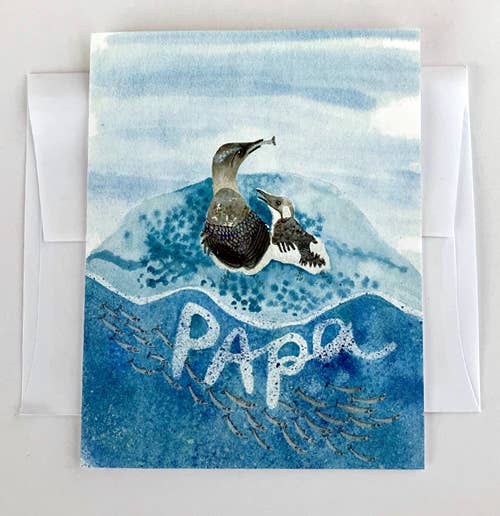 PAPA COMMON MURRE NOTECARD