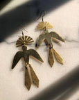 Assorted handmade, Nature Inspired, Brass + Gemstone Jewelry