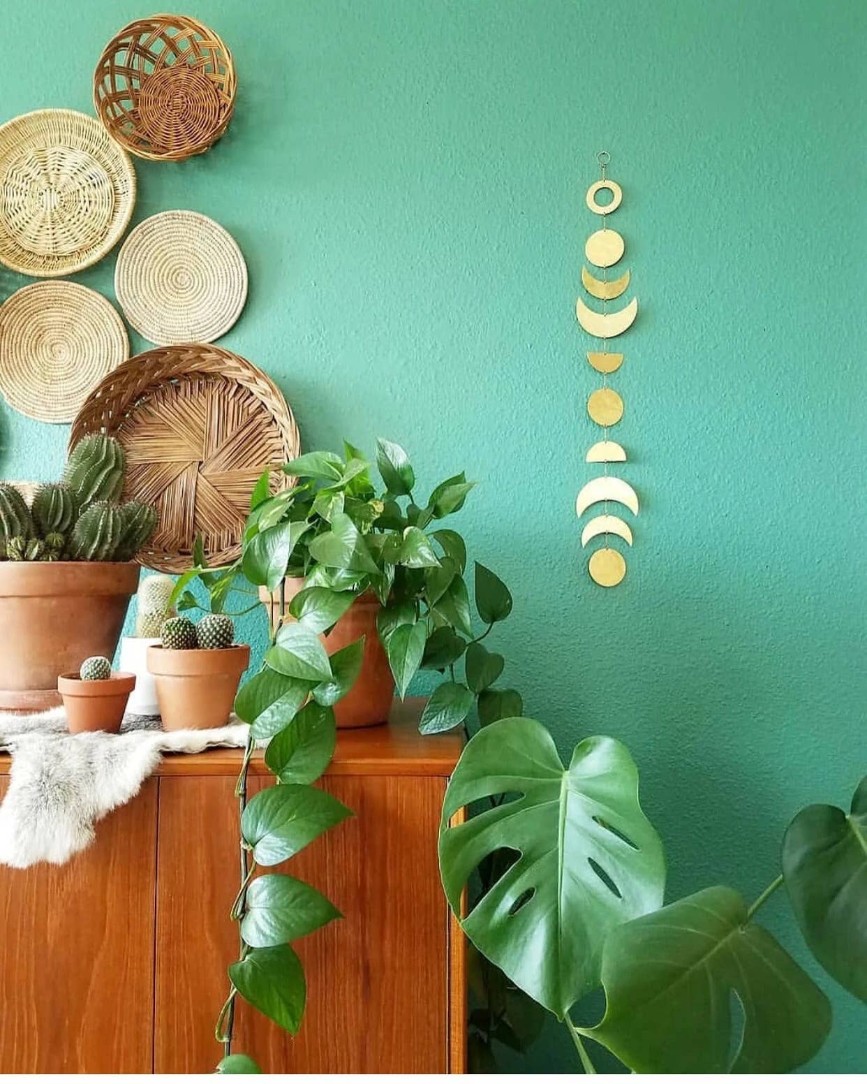 Moon Phases Wall Hanging | Wall Art
