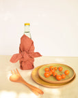 Mushrooms Linen Napkins - Set of 2