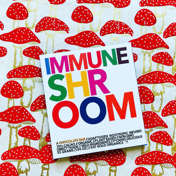 IMMUNE SHROOM a Potent, Functional &amp; Delicious Chocolate Bar