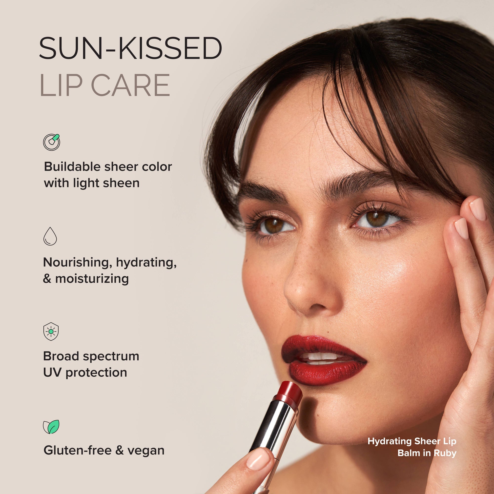 Hydrating Sheer Lip Balm SPF 30 Ruby