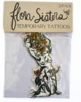 Marcy Ellis - Temporary Tattoo, 2-Pack, Color, Anemone Sister 