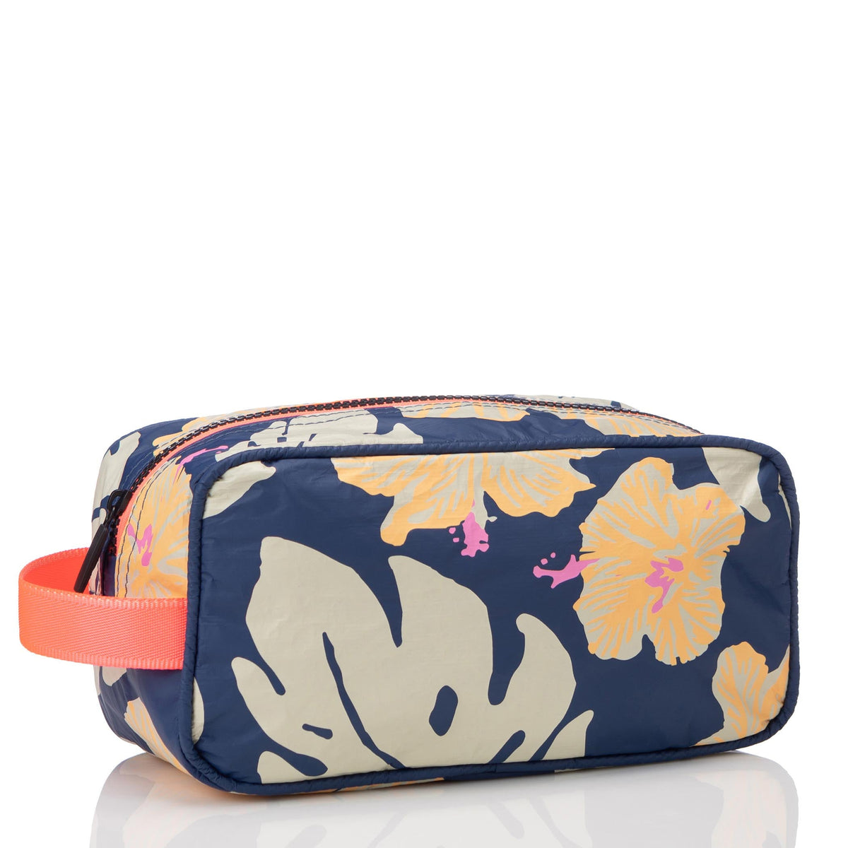 ALOHA Collection Dopp Kit — Pape'ete by Samudra — Neon Moon on Navy