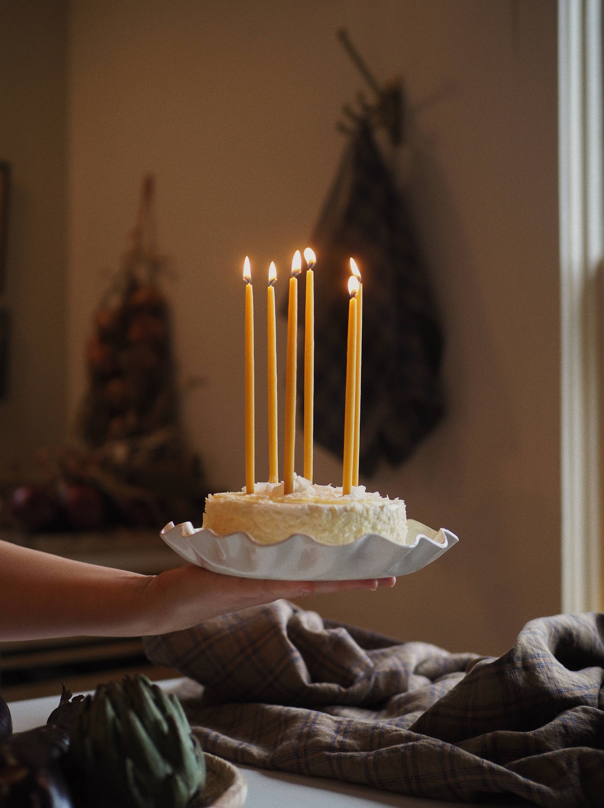 Beeswax Ceremony Candles - Set of 18