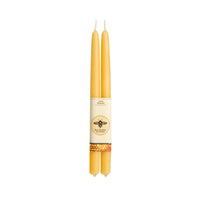 100% Pure Beeswax Tapers: Standard (12" x 7/8") / Moss