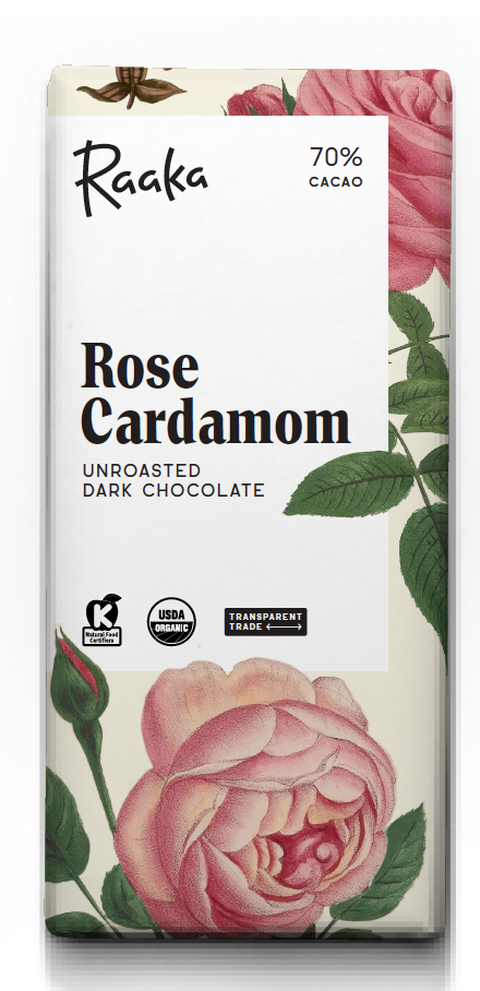 70% Rose Cardamom Bar - Valentine&#39;s Limited Batch