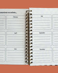 PRE-ORDER | Undated Flexible Planner, Flower Power Cover