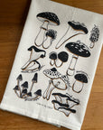 Mushroom Forager Tea Towel | Screenprinted