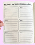 Rare Rose Month View Planner