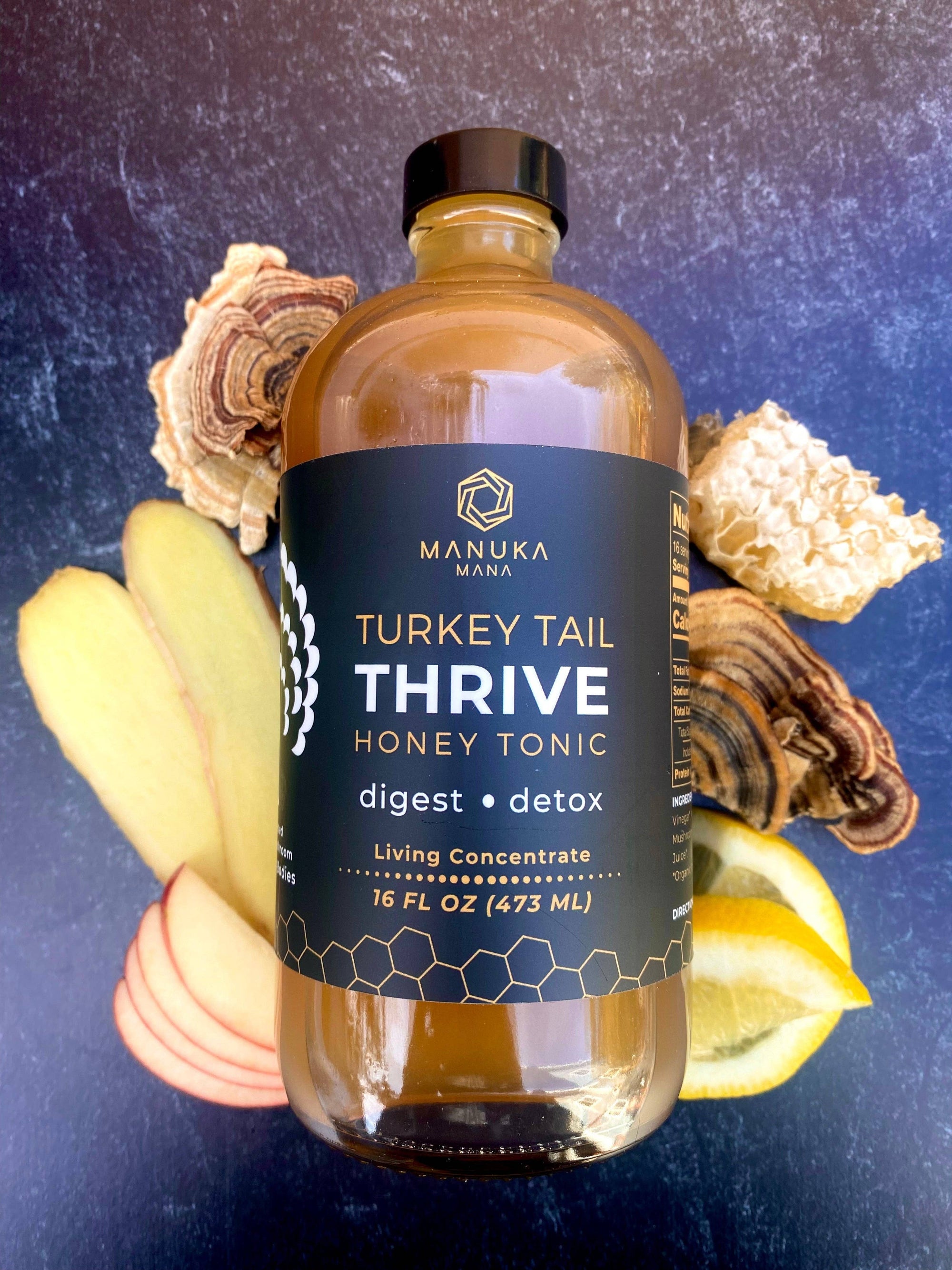 Manuka Mana - Turkey Tail THRIVE Honey Tonic