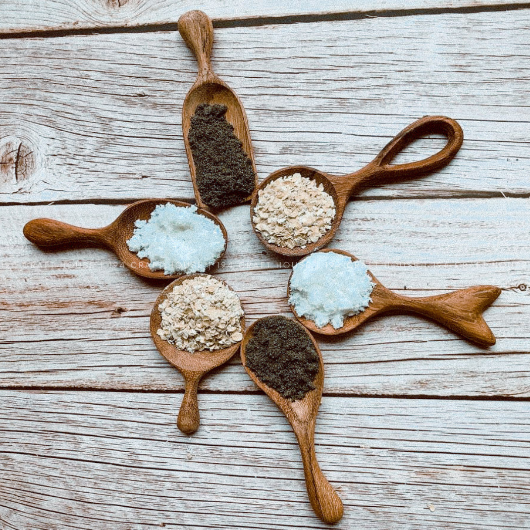 Wooden Coffee, Tea Spoon - Measuring Spoon &amp; Scoops