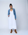 Hamptons Dress - Natural White