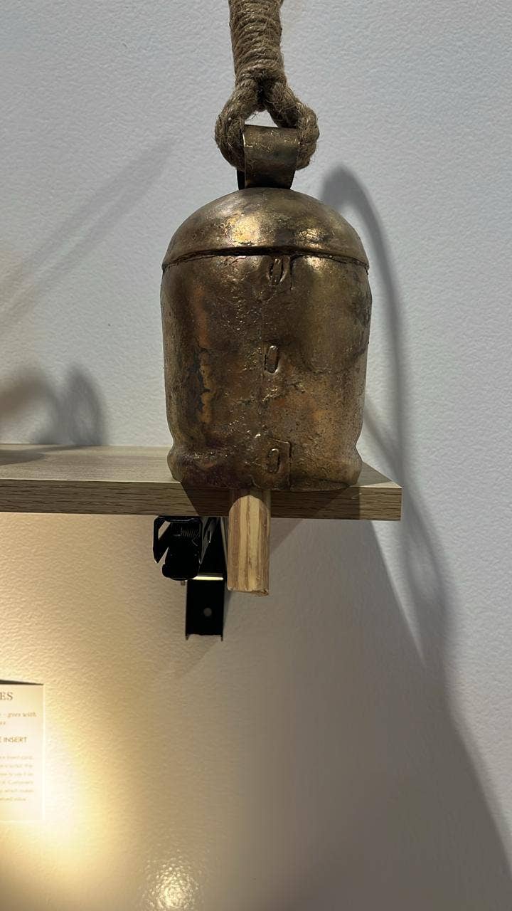 Medium-Large Brass Bell 6” – Statement Home Decor