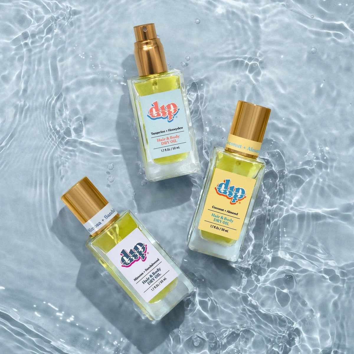 Dip Hair &amp; Body Dry Oil - Mimosa &amp; Sandalwood
