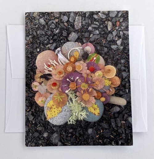 ART MUSHROOM MEDLEY NOVEMBER BEAUTY NOTECARD