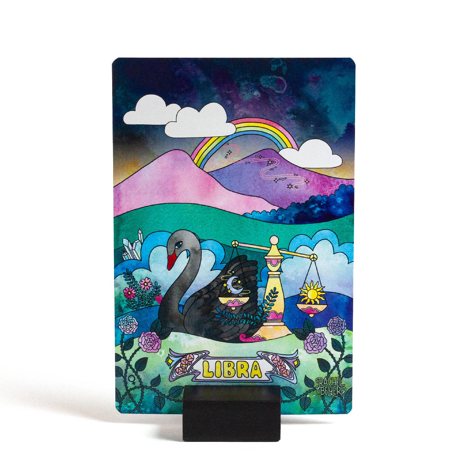 Libra Zodiac Mini Art Print
