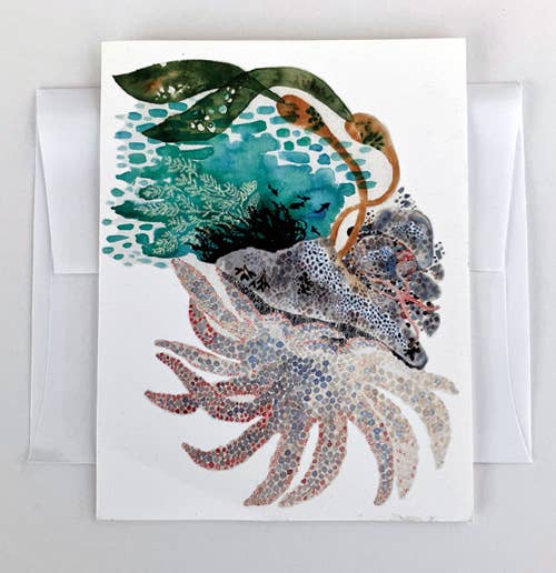 SUNSTAR CLIFF NOTECARD