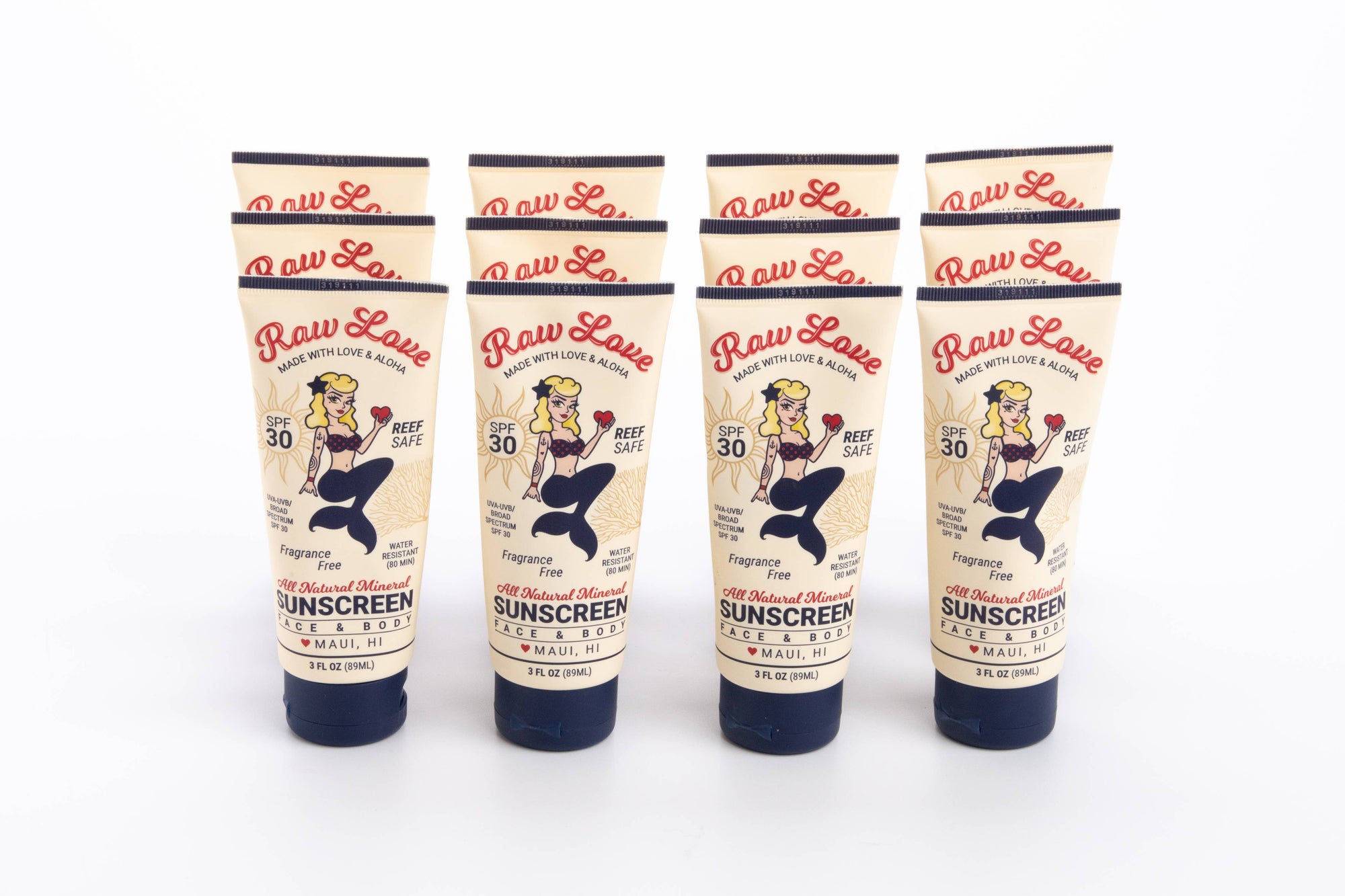 Raw Love Sunscreen 3oz Tube