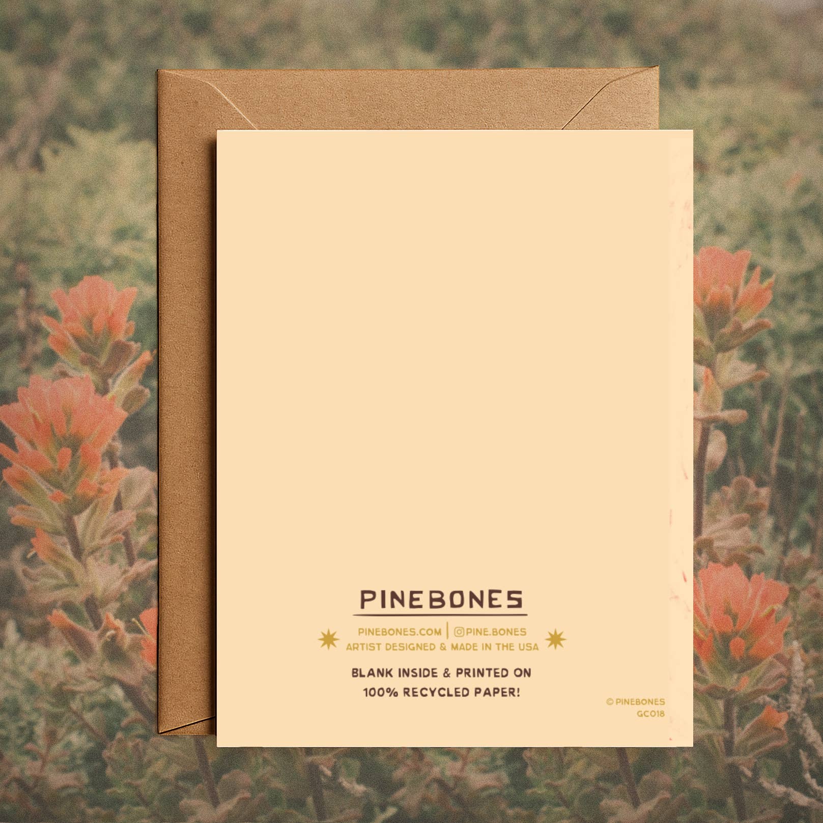 Transformation– Blank Greeting Card Nature Illustration 