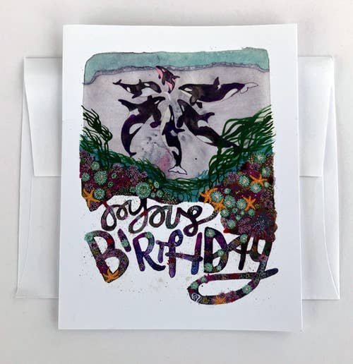 JOYOUS BIRTHDAY NOTECARD