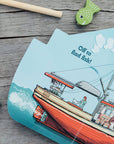 Working Boats: Salmon Troller Board Book- A Look-Inside Book