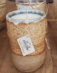 Shoreline ceramic Candle & vessle