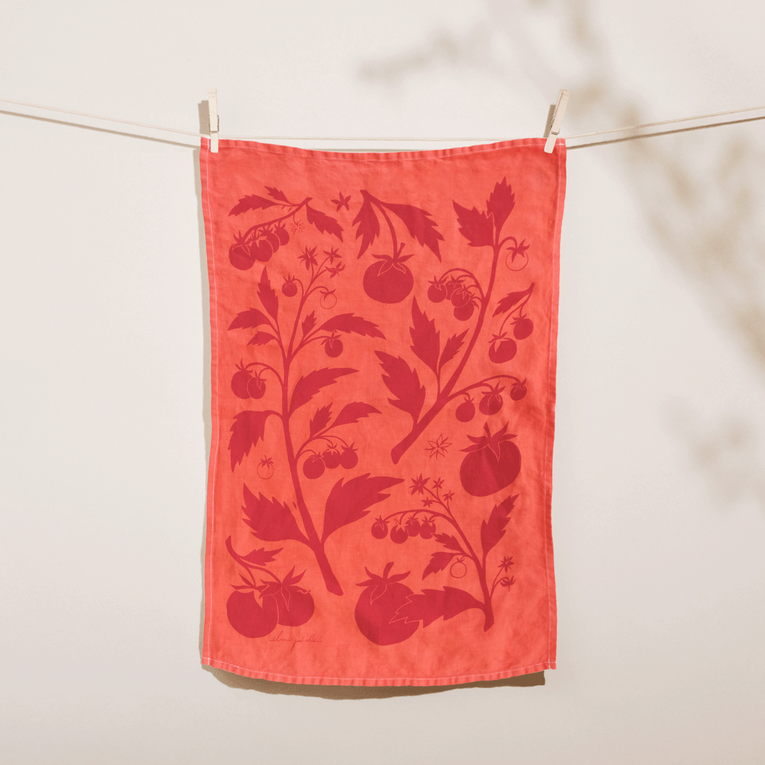 Tomato Tea Towel