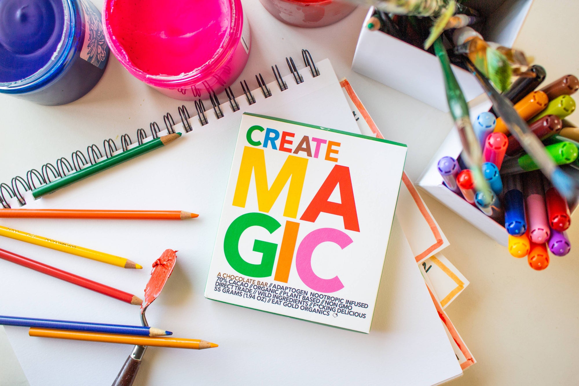 CREATE MAGIC a Potent, Functional &amp; Delicious Chocolate Bar