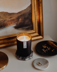 Musk + Teakwood - Matte Black Tumbler Soy Candle