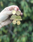 Assorted handmade, Nature Inspired, Brass + Gemstone Jewelry