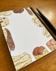 Illustrated Bread Market Notepad