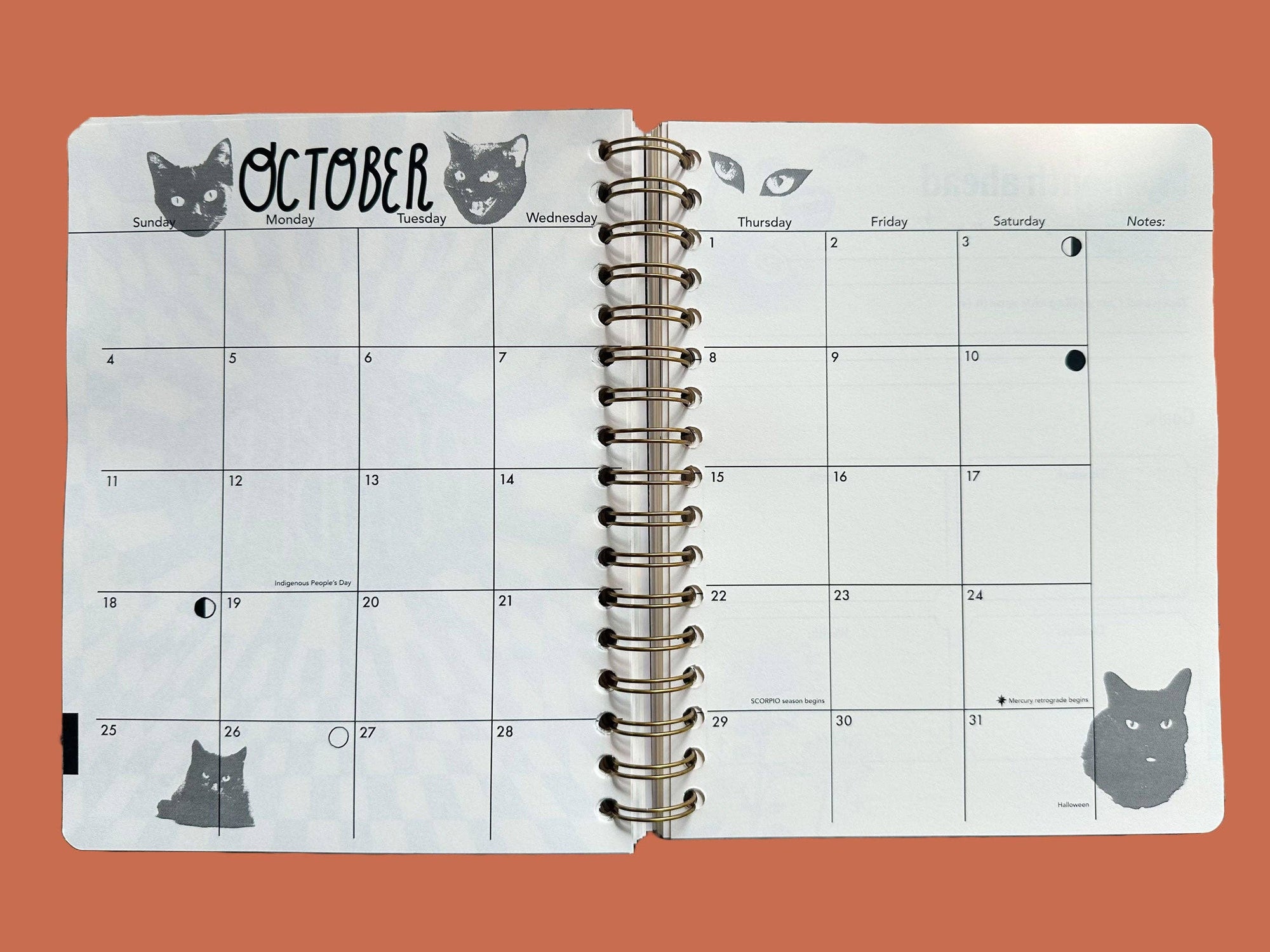 PRE-ORDER | Undated Flexible Planner, Flower Power Cover