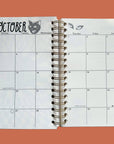 PRE-ORDER | Undated Flexible Planner, Flower Power Cover
